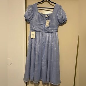 Jessakae baby blue dress size 2xl